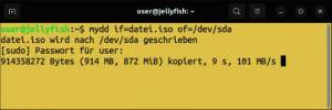 Besseres dd: Immer mit Fortschritt