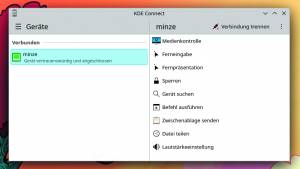 KDE Connect: Verbindung zwischen Desktops