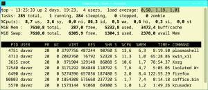 Ttop: Systemmonitor mit Protokoll