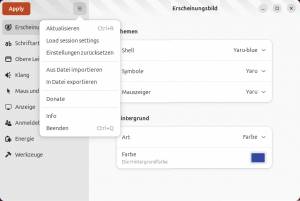 Gnome: Anmeldung anpassen