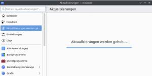 KDE: Start ohne Discover-Applet