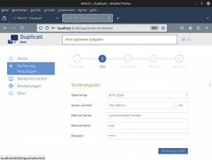 Backups mit Duplicati