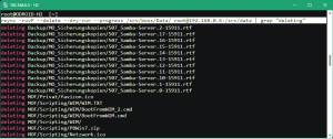 Grep: Der horizontale Zeilenfilter