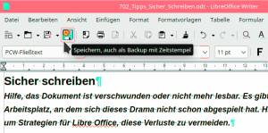 Sicher schreiben
