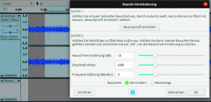 Audacity macht Aufnahmen besser