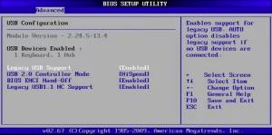 Firmware/Bios: Sonderzeichen eingeben
