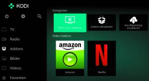 Netflix und Amazon Prime Video mit Kodi