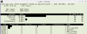 Intel-GPUs: Auslastung anzeigen