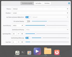 Cinnamon: „Plank Reloaded“ als Dock