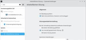 KDE Plasma 6: Arbeitssitzung nicht merken