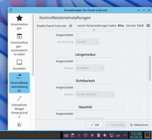 KDE Plasma: „Panel Colorizer“