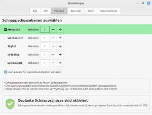 Systemschutz mit Timeshift