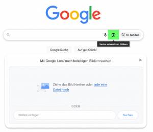 Bildersuche mit Google